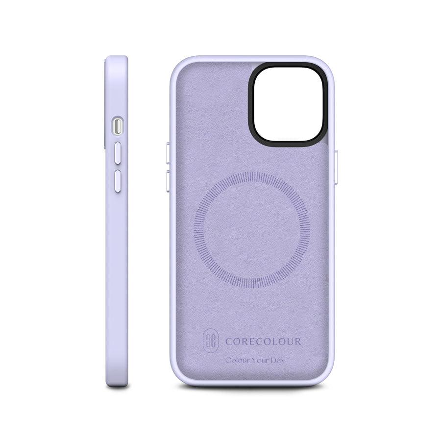 iPhone 12 Pro Lady Lavender Silicone Phone Case - CORECOLOUR