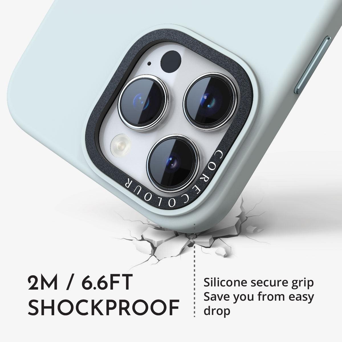 iPhone 12 Pro Max Dark Darcy Silicone Phone Case - CORECOLOUR