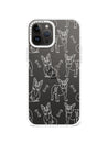 iPhone 12 Pro Max French Bulldog Minimal Line Phone Case - CORECOLOUR