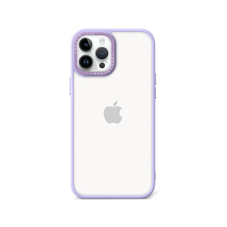 iPhone 12 Pro Max Lavender Hush Clear Phone Case - CORECOLOUR