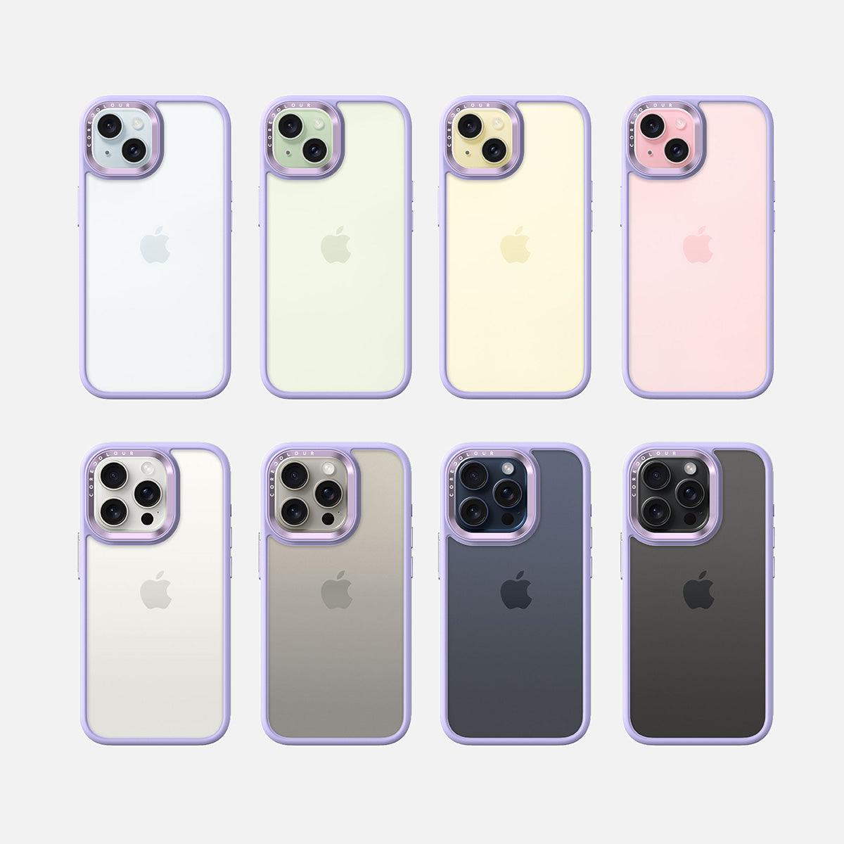 iPhone 12 Pro Max Lavender Hush Clear Phone Case - CORECOLOUR