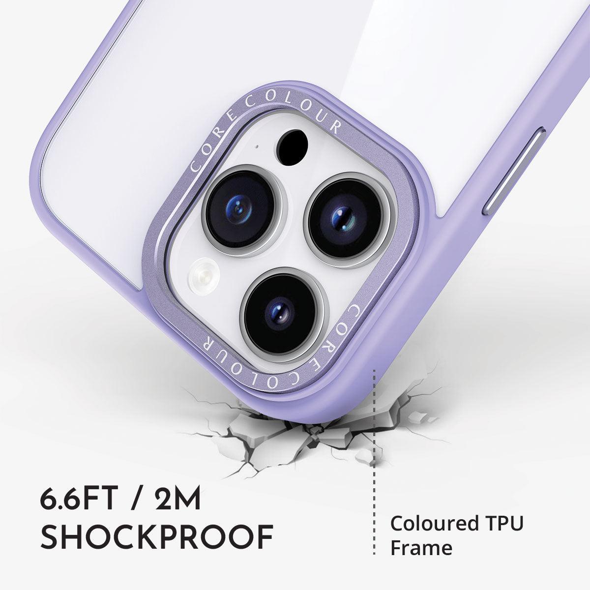 iPhone 12 Pro Max Lavender Hush Clear Phone Case - CORECOLOUR