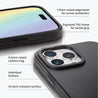 iPhone 12 Pro Max Solid Black Phone Case - CORECOLOUR