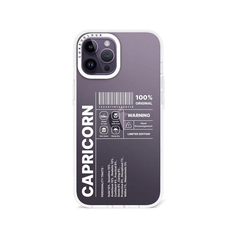 iPhone 12 Pro Max Warning Capricorn Phone Case - CORECOLOUR