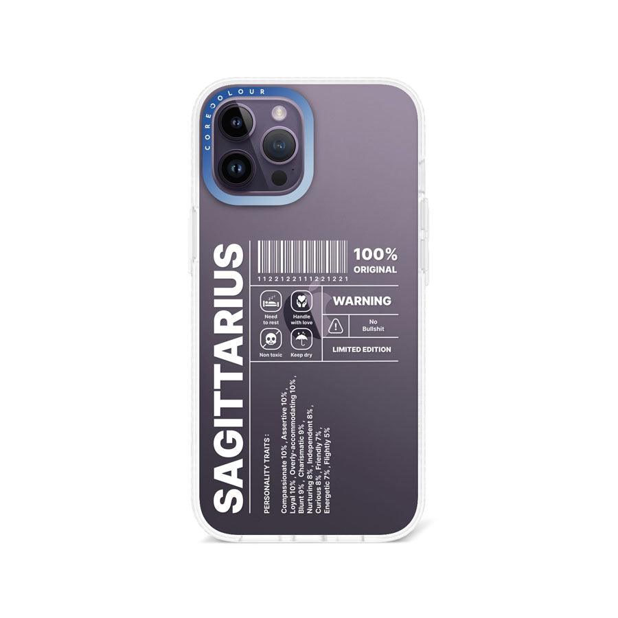 iPhone 12 Pro Max Warning Sagittarius Phone Case - CORECOLOUR