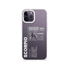 iPhone 12 Pro Max Warning Scorpio Phone Case - CORECOLOUR