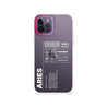 iPhone 12 Pro Warning Aries Phone Case - CORECOLOUR