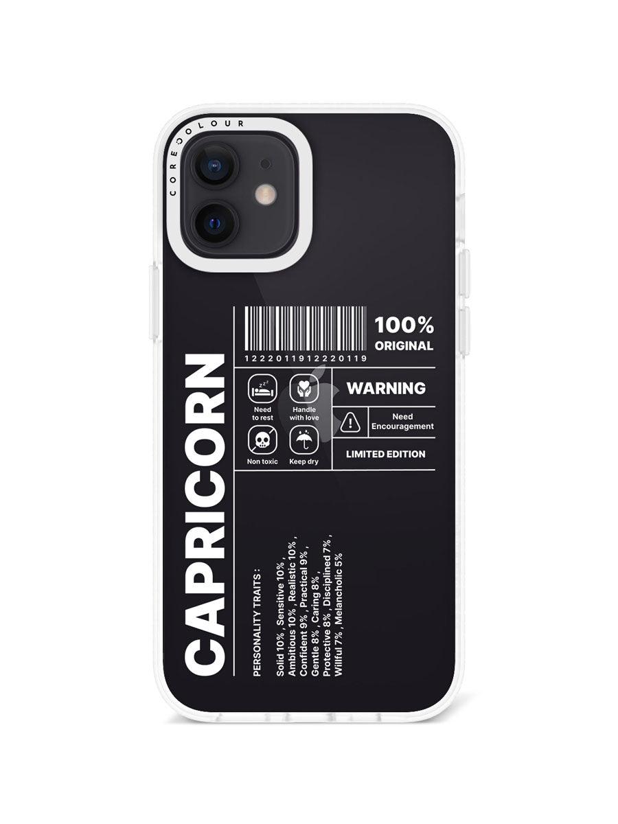 iPhone 12 Warning Capricorn Phone Case - CORECOLOUR