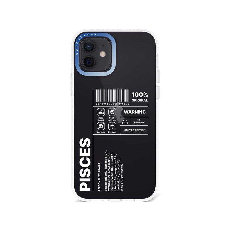 iPhone 12 Warning Pisces Phone Case - CORECOLOUR