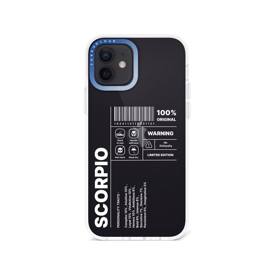 iPhone 12 Warning Scorpio Phone Case - CORECOLOUR