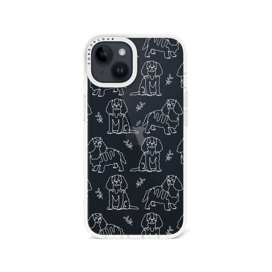 iPhone 13 Cocker Spaniel Minimal Line Phone Case - CORECOLOUR