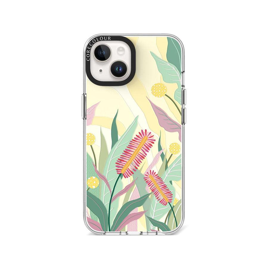 iPhone 13 Crimson Bottlebrush Phone Case - CORECOLOUR