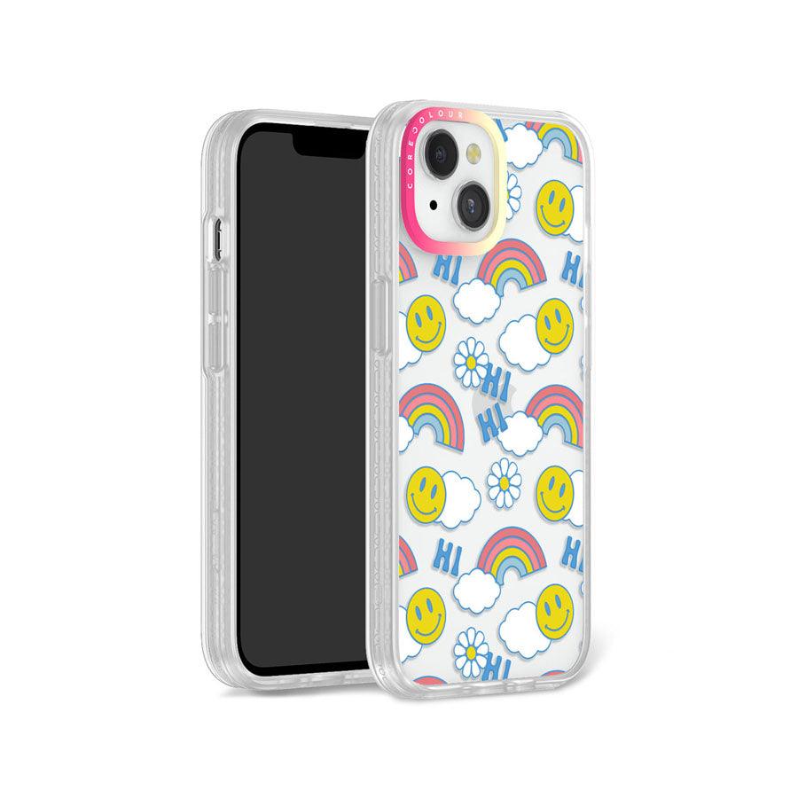 iPhone 13 Hi There! Rainbow Phone Case - CORECOLOUR