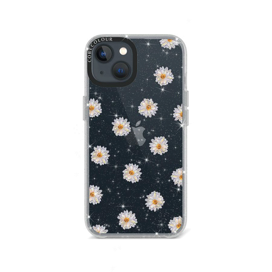 iPhone 13 Oopsy Daisy Glitter Phone Case - CORECOLOUR