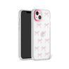 iPhone 13 Pink Ribbon Minimal Line Phone Case - CORECOLOUR