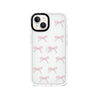 iPhone 13 Pink Ribbon Minimal Line Phone Case - CORECOLOUR