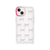 iPhone 13 Pink Ribbon Minimal Line Phone Case - CORECOLOUR