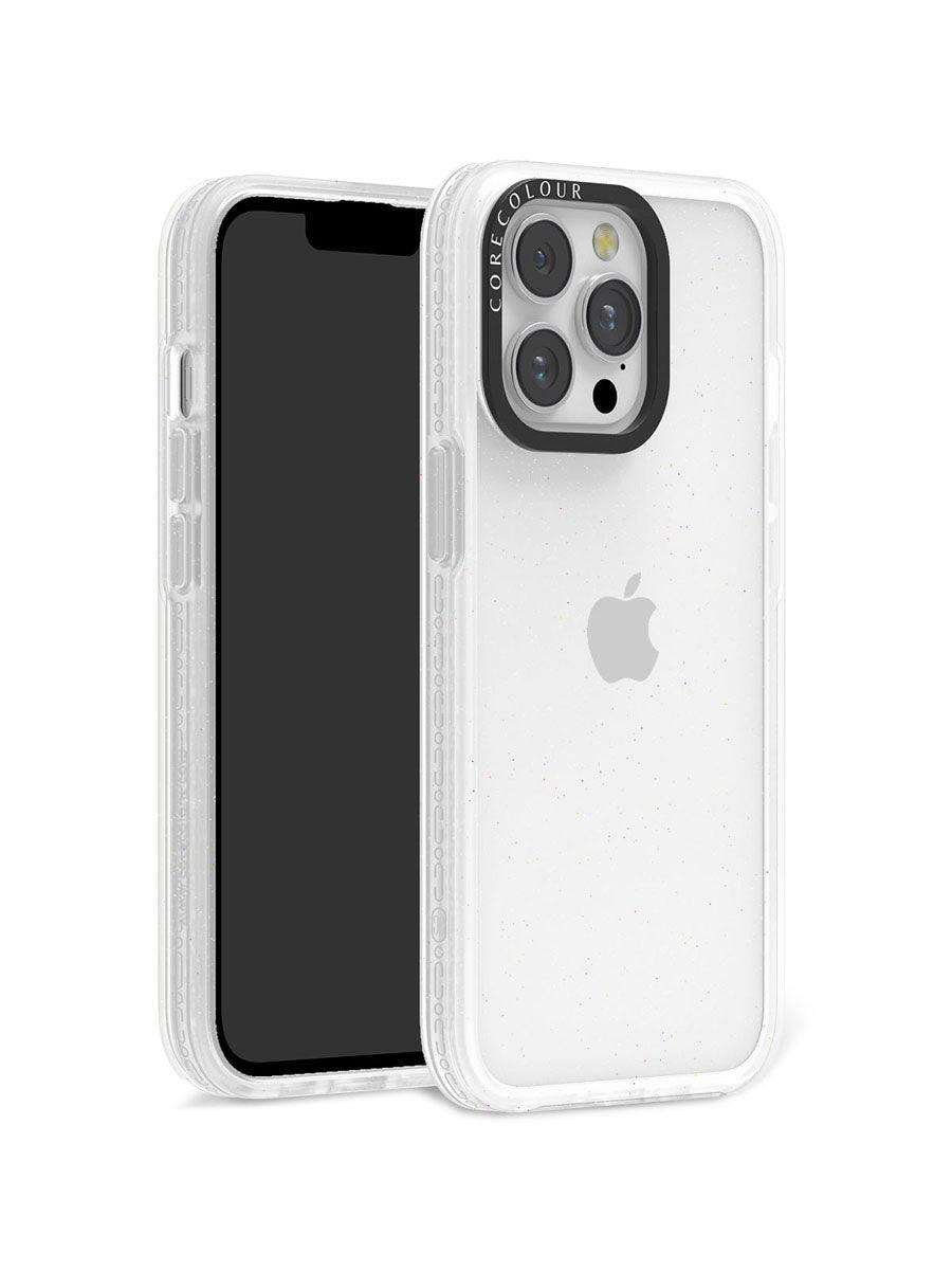 iPhone 13 Pro Glitter Clear Glitter Phone Case - CORECOLOUR