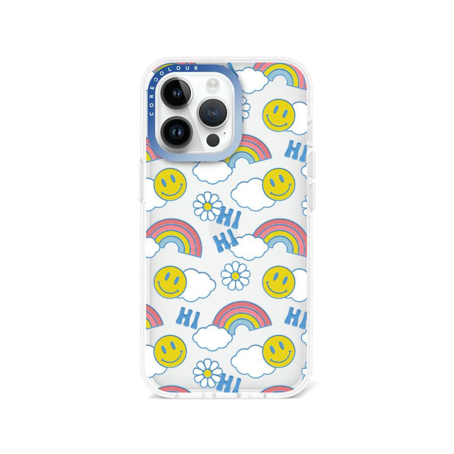 iPhone 13 Pro Hi There! Rainbow Phone Case - CORECOLOUR
