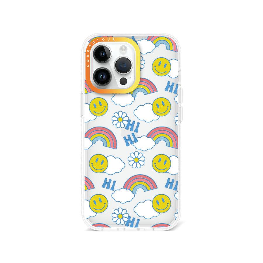 iPhone 13 Pro Hi There! Rainbow Phone Case - CORECOLOUR