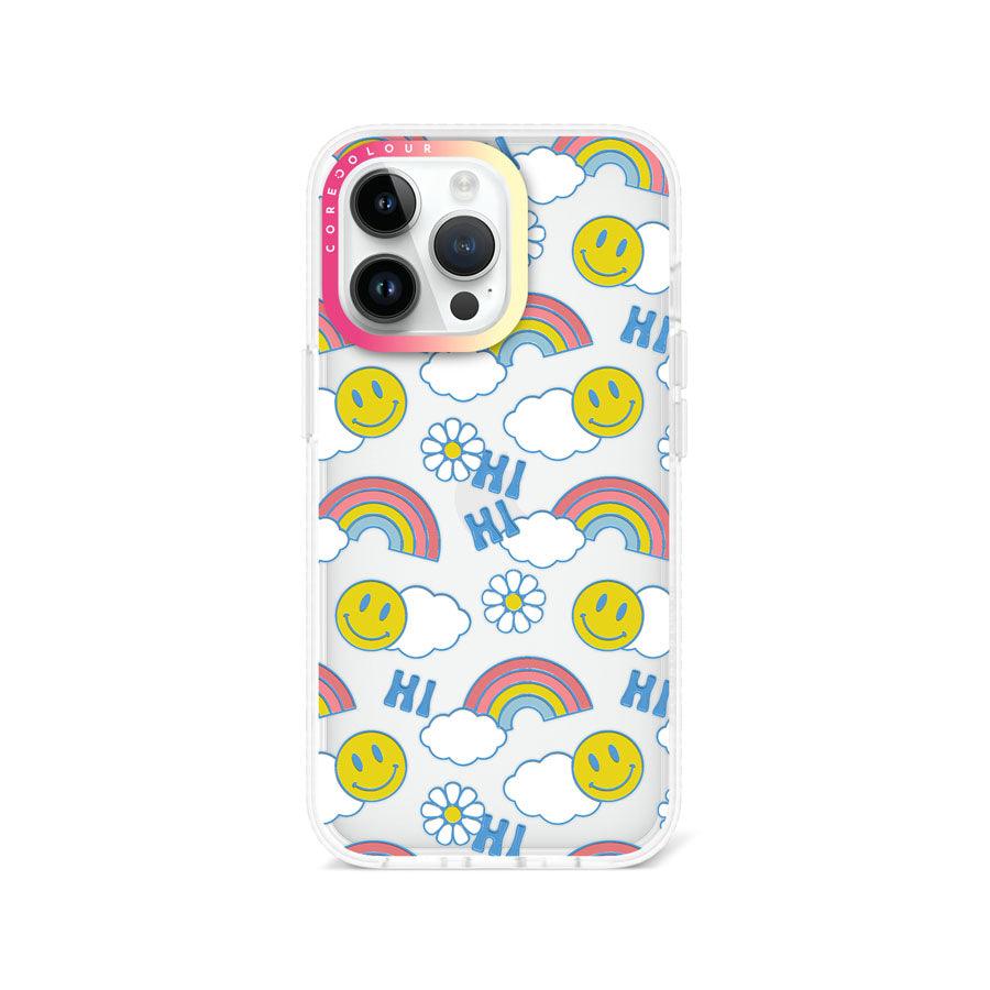 iPhone 13 Pro Hi There! Rainbow Phone Case - CORECOLOUR