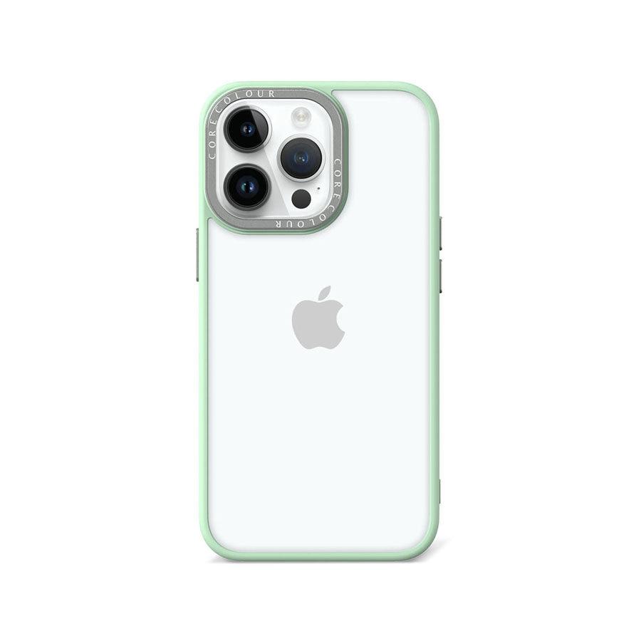 iPhone 13 Pro Hint of Mint Clear Phone Case - CORECOLOUR