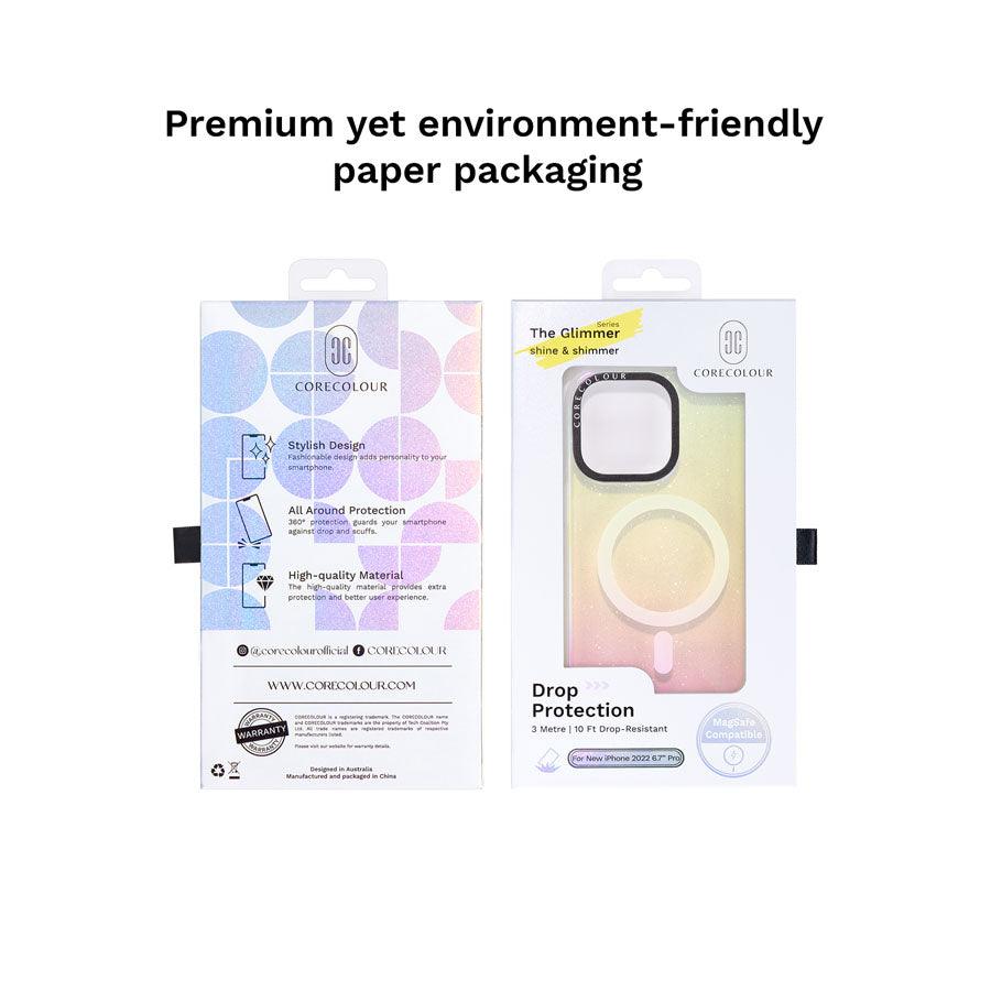 iPhone 13 Pro Iridescent Glitter Phone Case MagSafe Compatible - CORECOLOUR