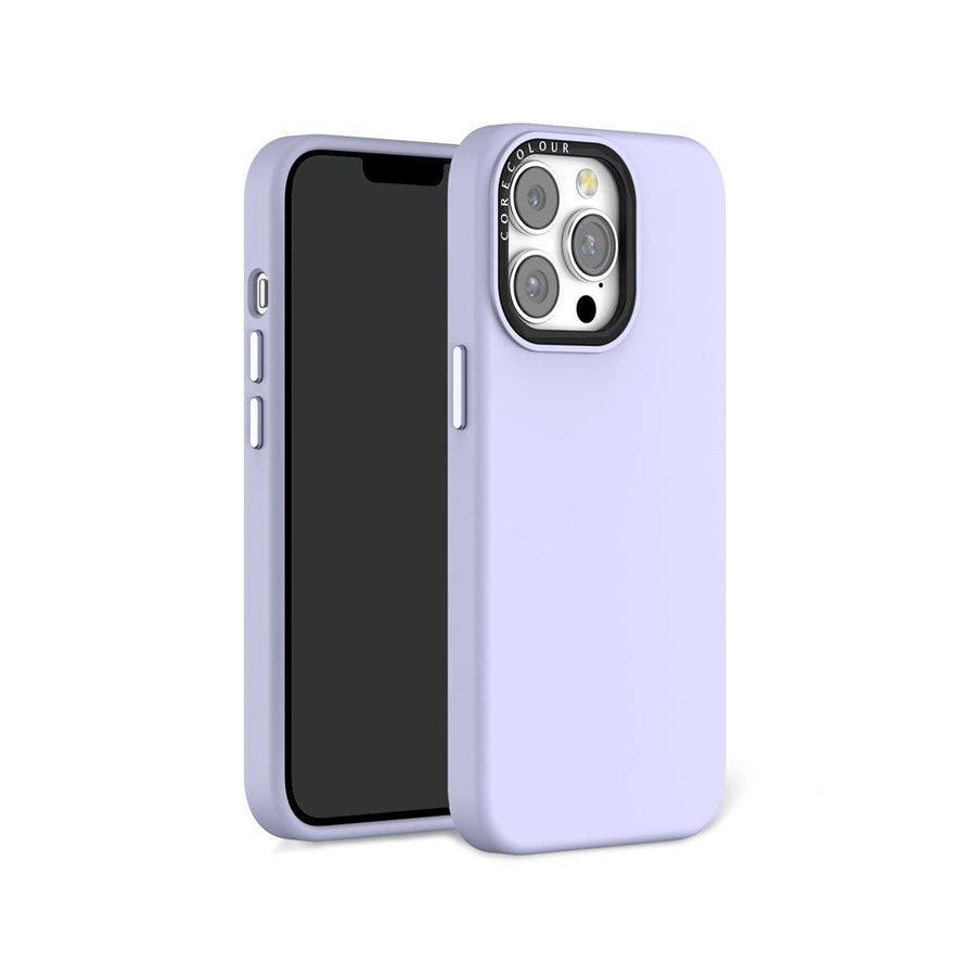 iPhone 13 Pro Lady Lavender Silicone Phone Case - CORECOLOUR