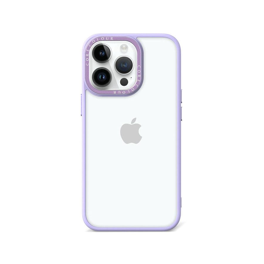 iPhone 13 Pro Lavender Hush Clear Phone Case - CORECOLOUR