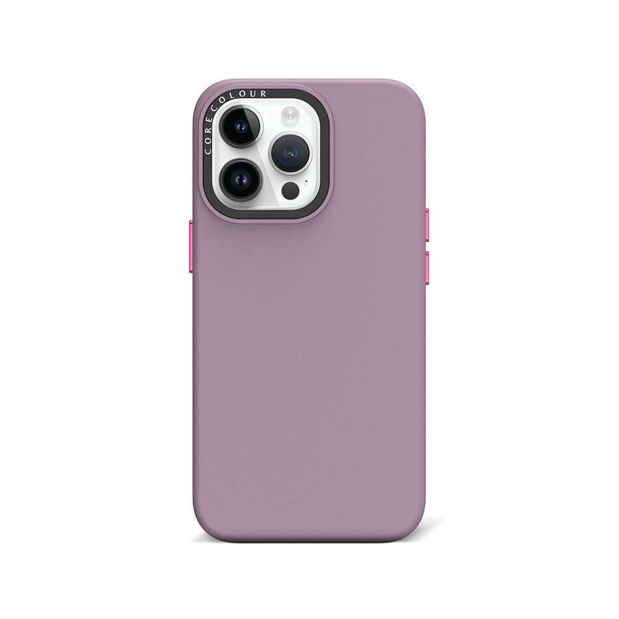 iPhone 13 Pro Maiden Mauve Silicone Phone Case - CORECOLOUR