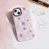 iPhone 13 Pro Max Flying Hearts Glitter Phone Case - CORECOLOUR