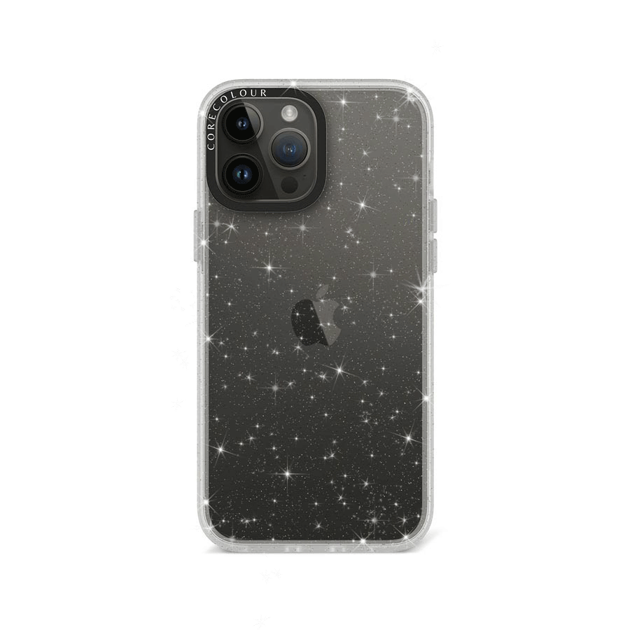 iPhone 13 Pro Max Glitter Clear Glitter Phone Case - CORECOLOUR