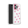 iPhone 13 Pro Max Pink Ribbon Bow Mini Phone Case - CORECOLOUR