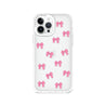 iPhone 13 Pro Max Pink Ribbon Bow Mini Phone Case - CORECOLOUR