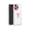 iPhone 13 Pro Max Pink Ribbon Heart Phone Case - CORECOLOUR