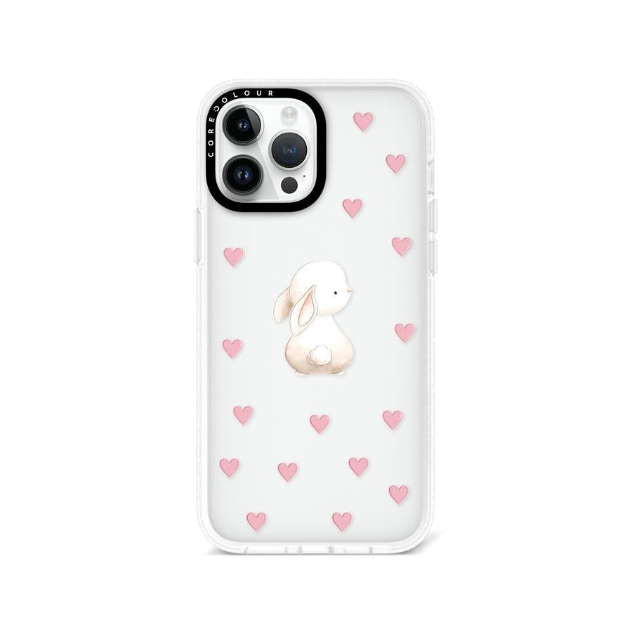 iPhone 13 Pro Max Rabbit Heart Phone Case - CORECOLOUR