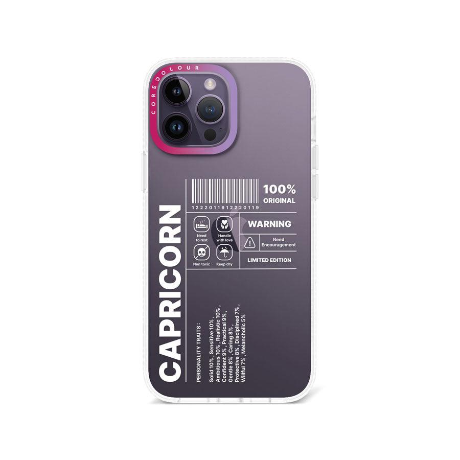 iPhone 13 Pro Max Warning Capricorn Phone Case - CORECOLOUR