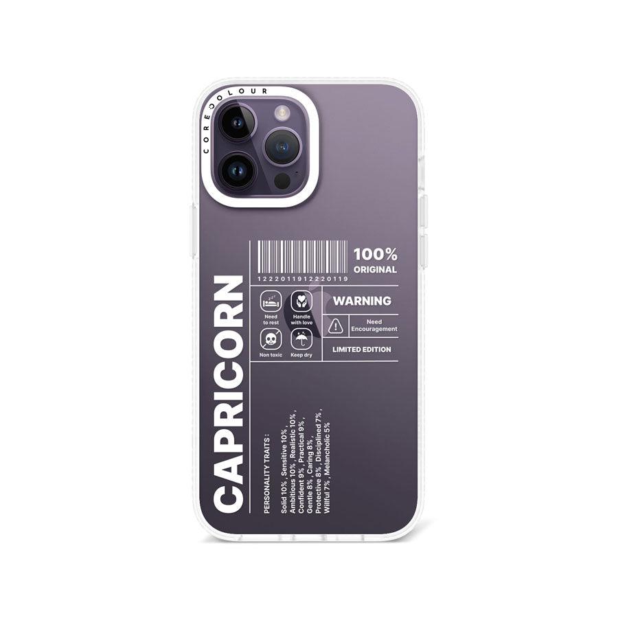 iPhone 13 Pro Max Warning Capricorn Phone Case - CORECOLOUR
