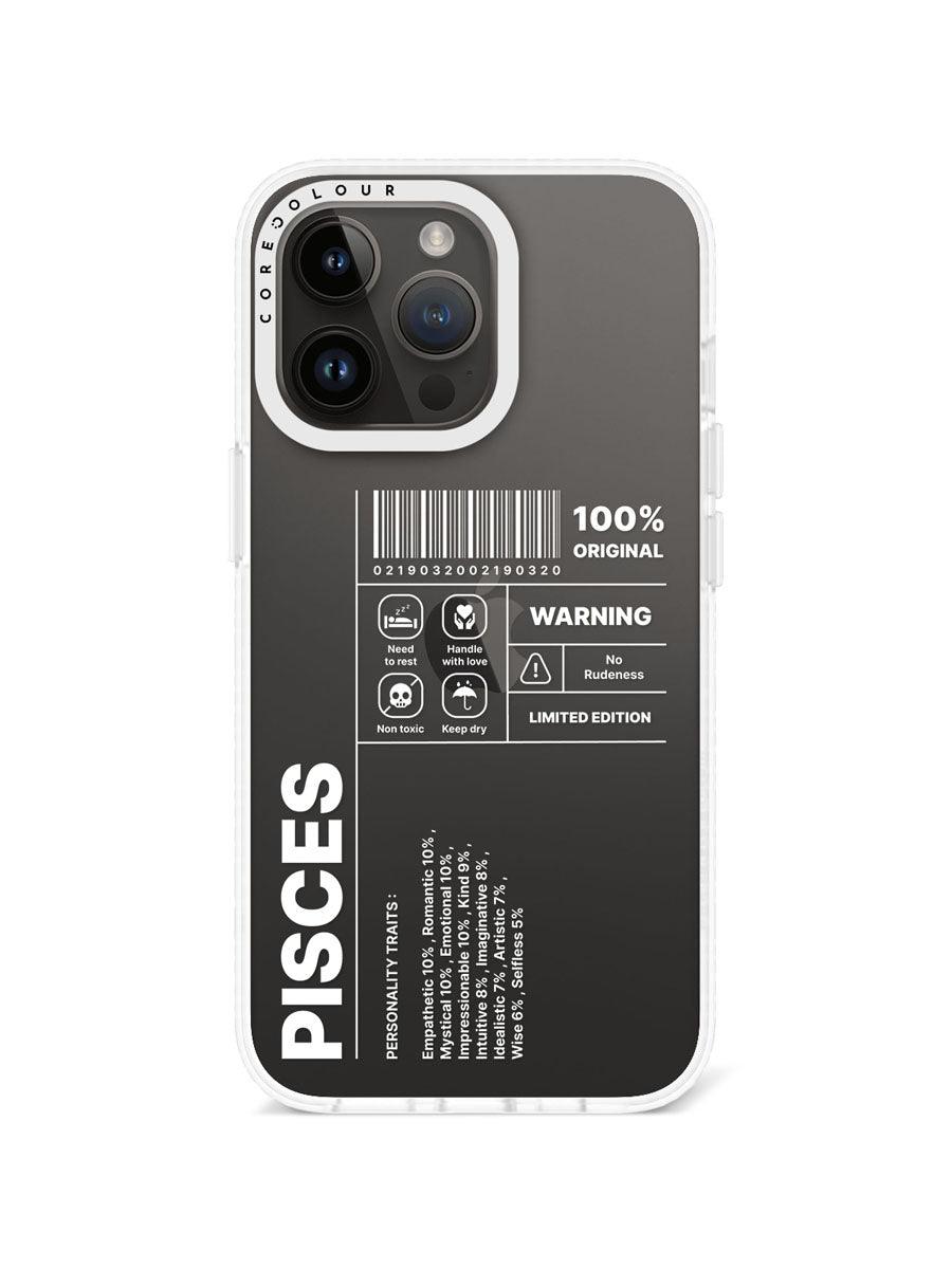 iPhone 13 Pro Max Warning Pisces Phone Case - CORECOLOUR