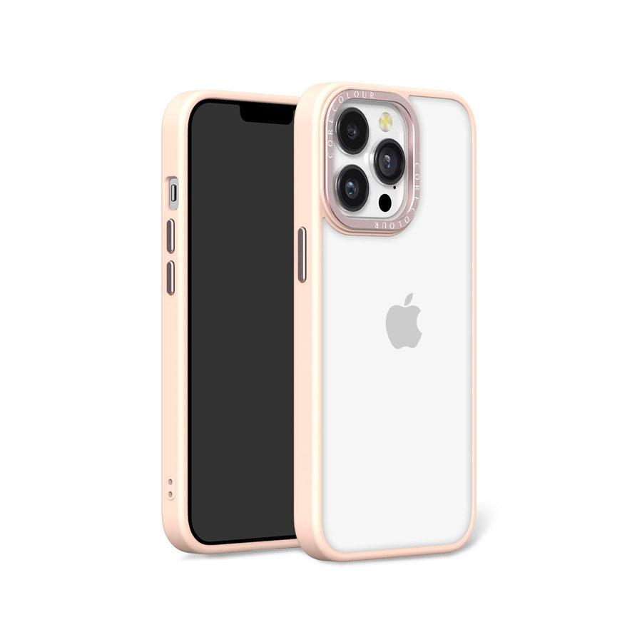 iPhone 13 Pro Pink Lemonade Clear Phone Case - CORECOLOUR