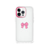 iPhone 13 Pro Pink Ribbon Bow Phone Case - CORECOLOUR
