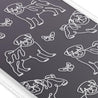 iPhone 13 Pro Pug Minimal Line Phone Case - CORECOLOUR