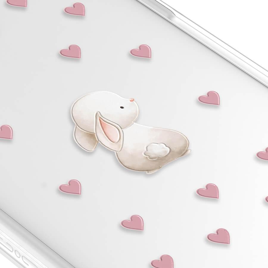 iPhone 13 Pro Rabbit Heart Phone Case - CORECOLOUR