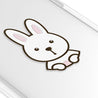 iPhone 13 Pro Rabbit is watching you Phone Case - CORECOLOUR