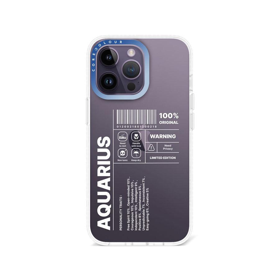 iPhone 13 Pro Warning Aquarius Phone Case - CORECOLOUR