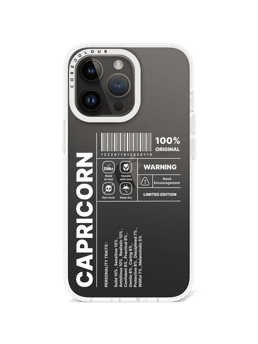 iPhone 13 Pro Warning Capricorn Phone Case - CORECOLOUR