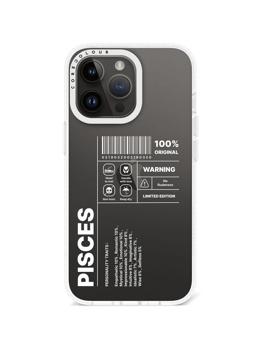 iPhone 13 Pro Warning Pisces Phone Case - CORECOLOUR