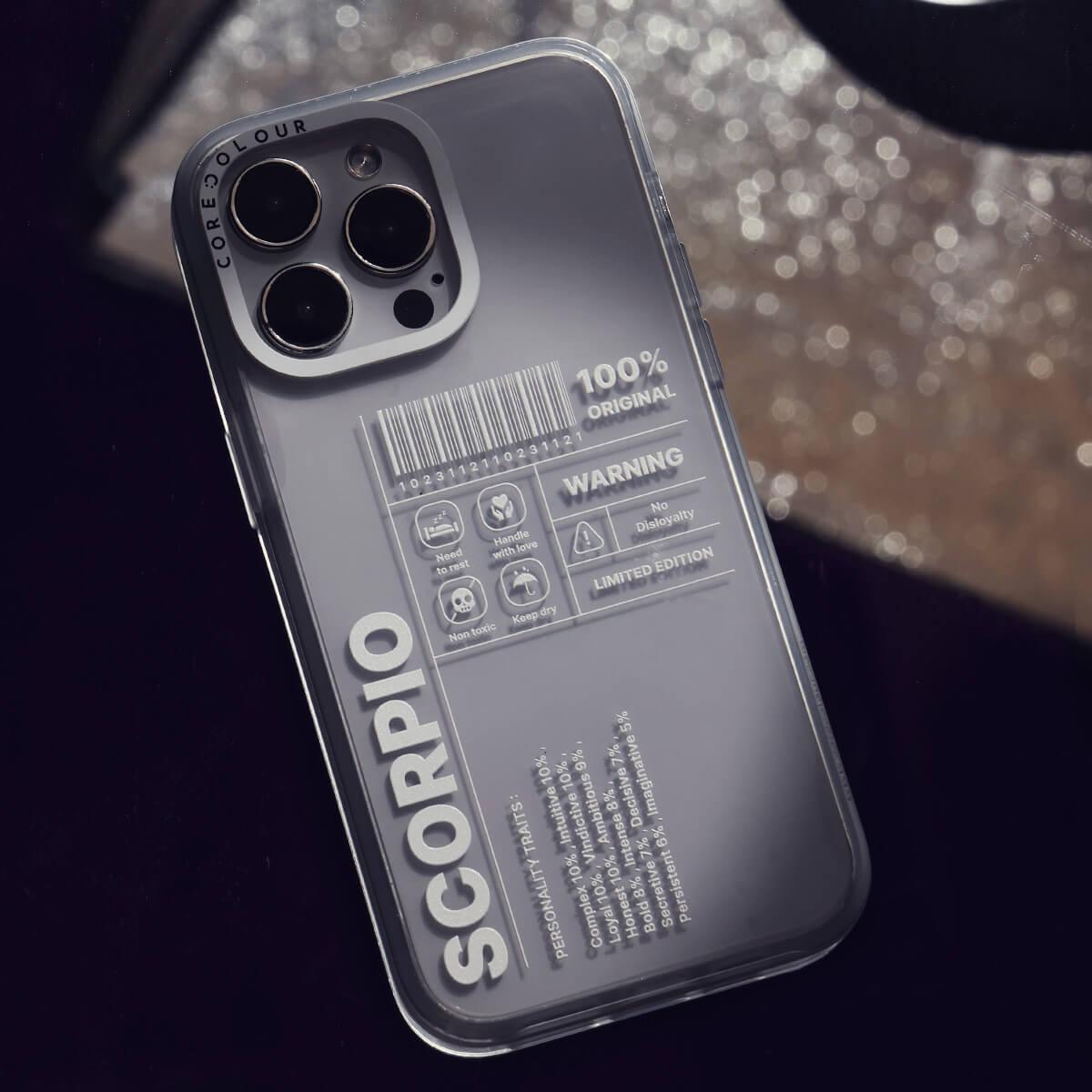 iPhone 13 Pro Warning Scorpio Phone Case - CORECOLOUR