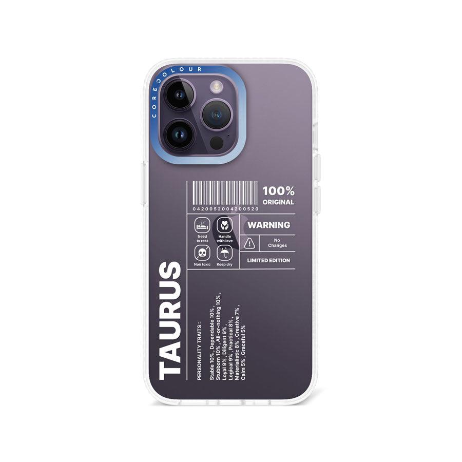 iPhone 13 Pro Warning Taurus Phone Case - CORECOLOUR