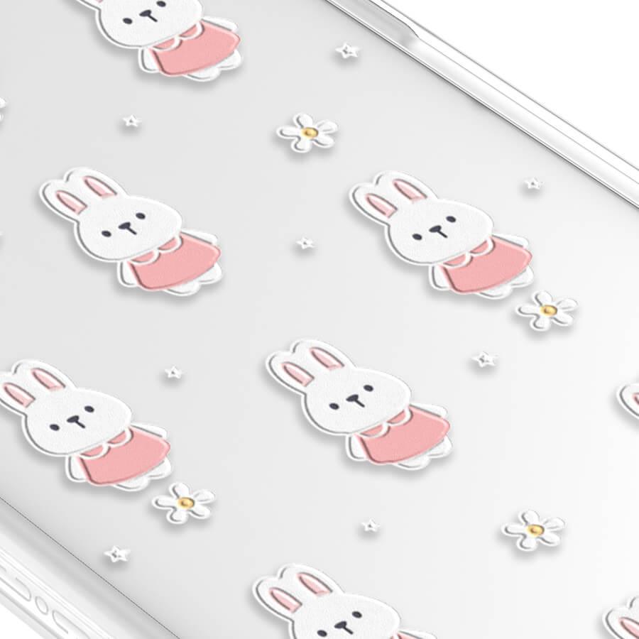 iPhone 13 Rabbit in Pink Phone Case - CORECOLOUR